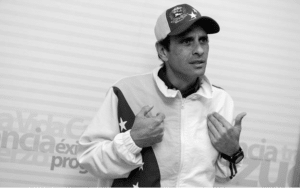 Anti-Chavista Enrique Capriles enraged anti-Chavismo for not having fun with Aristobulo Isturiz death. File photo.