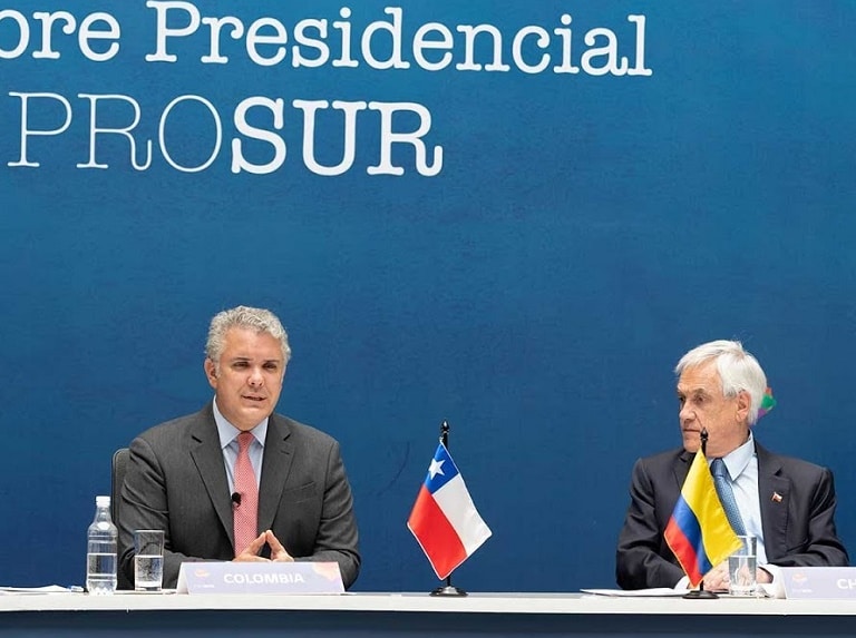 Featured image: Prosur was devised by Piñera and had the support of Duque to opposed UNASUR following US directions, not there is no UNASUR neither PROSUR and the gringos are happy. File photo.