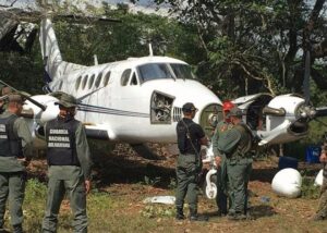 Featured image: Venezuelan authorities seize and neutralizes narco jets on a regular basis. File photo.
