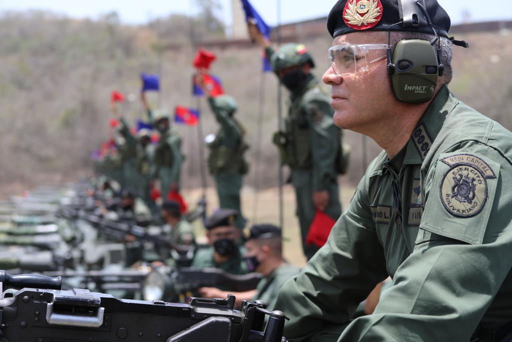 Venezuelan minister for defense, Vladimir Padrino Lopez. Photo courtesy of RedRadioVE.