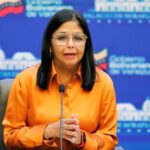 Featured image: Venezuelan Vice President Delcy Rodriguez announcing on Saturday, April 10 that Venezuela had payed 50 in advance for the purchase of it's COVAX vaccines allocation. Photo courtesy of Prensa Presidencial.
