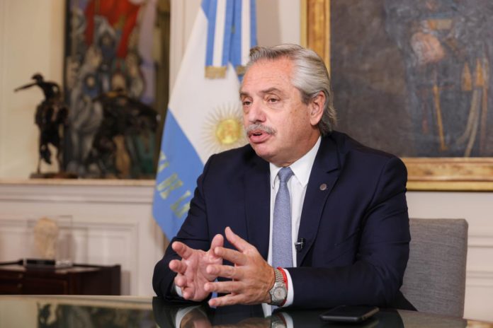 Featured image: Argentinian President Alberto Fernandez. File photo.