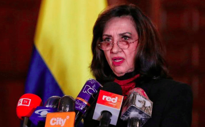 Featured image: Former Colombian minister for foreign affairs, Claudia Blum. File photo.