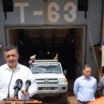 Featured image: Sacha Llorenti, the Secretary General of ALBA-TCP delivering new humanitarian aid to Saint Vincent and the Grenadines and recognizing the humanitarian work carried out by Venezuelan and Cuban specialists for several weeks. Photo courtesy of @ALBATCP