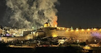 Featured image: Fire near the historic and holy Al-Aqsa, Jerusalen, after heavy attacks of Israel repressive forces and settlers, Monday, May 10. Photo courtesy of RIA Nobosti.