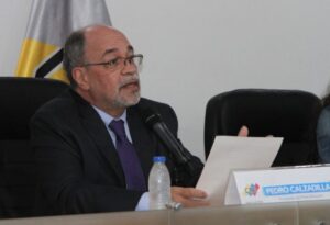 Featured image: Pedro Calzadilla the head of Venezuela's CNE. Photo courtesy of RedRadioVE.