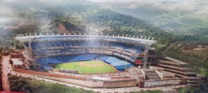 Featured image: An image of the expected final view of the Hugo Chavez stadium in Caracas. Photo courtesy of @gestionperfecta .
