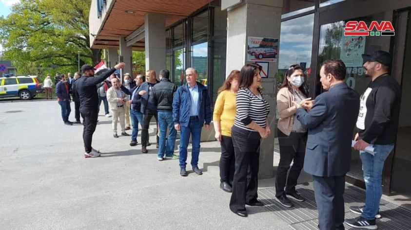 Voters in Sweden. Photo by SANA.
