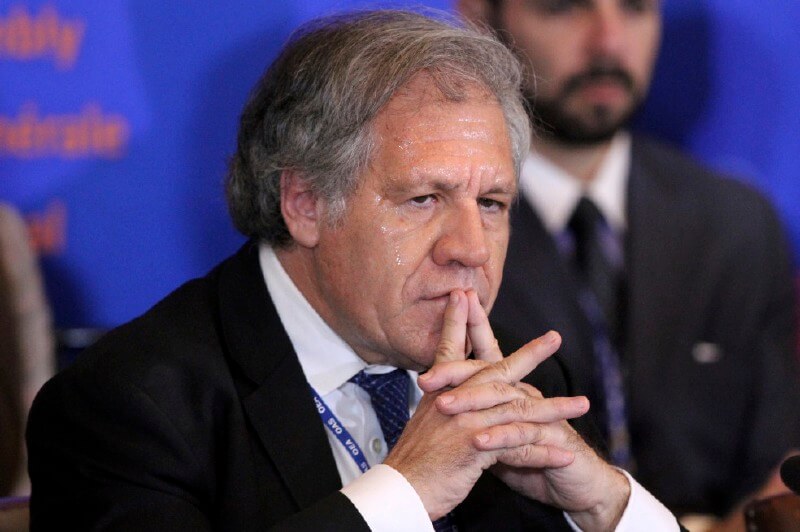 Featured image: While dozens of Colombians are being killed, injured and sexually abused by Ivan Duque's repressive apparatus, OAS Luis Almagro is busy trying to keep alive the failed US "regime change" operation against Venezuela, File photo.