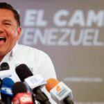 Featured image: Venezuelan opposition politician Javier Bertucci during a press conference. File photo.
