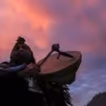 Juana Millal, Mapuche candidate for the Constituent Convention of Chile (Photo: Esteban Félix / AP) .