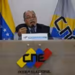 Featured image: Pedro Calzadilla the new head of Venezuela's National Electoral Council (CNE) announcing mega regional elections for November 21, 2012. Photo courtesy of El Pais.