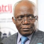 Nigerian lawyer Femi Falana is part of Alex Saab's defense team. File photo.