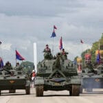 Parade commanding unit. Photo courtesy of Presidential Press.
