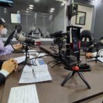 Venezuelan Interpol authorities on a radio station. Photo courtesy of @ViisipMIJP