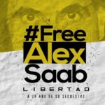 #FreeAlexSaab banner. File photo.