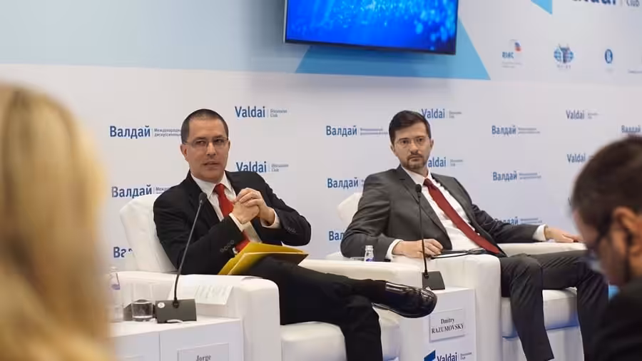 Foto-MPPRE-Jorge-Arreaza-en-Club-Valdai-Rusia