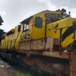 Locomotive 1045. Photo: CVG Ferrominera / Zona Obrera Press.
