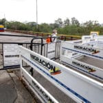 Featured image: The Simón Bolívar International Bridge, the main crossing between Colombia and Venezuela, in March 2020.SCHNEYDER MENDOZA / AFP.