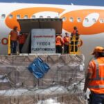 Featured image: 17th shipment of medical supplies from China arriving in Venezuela on a Conviasa flight. Photo courtesy of Venezuelan Ministry for Health.