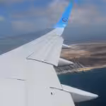 Featured image: Referential photo of a commercial jet landing in the Island of Sal, Cabo Verde. File photo.