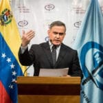 Venezuela's Attorney General, Tarek William Saab, during a press conference. File photo.