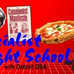 Poster for a DSA educational event in Detroit. Photo courtesy of DSA Detroit.