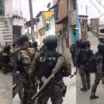 FAES special operation agents deployed in Cota 905, Caracas. Photos courtesy of RedRadioVE.
