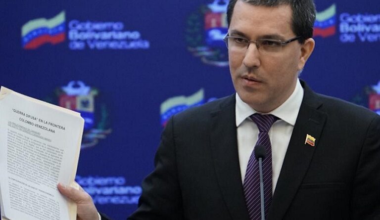 Venezuelan Foreign Affairs Minister, Jorge Arreaza. File photo.