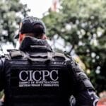 CICPC agent wearing a bulletproof vest. File photo.