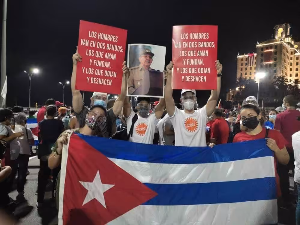Cuba: Demonstration of ‘Revolutionary Reaffirmation’ in Havana