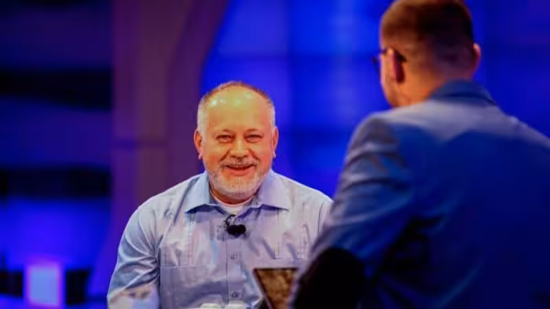 PSUV Vice President Diosdado Cabello being interview in VTV. Photo courtesy of Con el Mazo Dando.