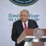 Andrés Manuel López Obrador, the Mexican President during a ceremony celebration the birth of Simon Bolivar, the Liberator within the framework of CELAC. Photo courtesy of RedRadioVE.
