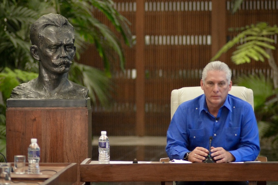 Cuban President Miguel Diaz-Canel. Photo: Presidency of Cuba