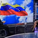 Venezuelan President Nicolas Maduro and Telesur President Patricia Villegas. Photo courtesy of Prensa Presidencial.