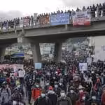 GUATEMALA-POLITICS-INDIGENOUS-ROADBLOCK