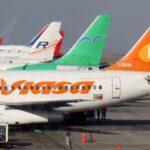 Commercial airlines jets in the Simon Bolivar National Airport. File photo.