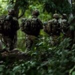 Colombian soldiers in the jungle. File photo courtesy of the Colombian Ministry for Defense.
