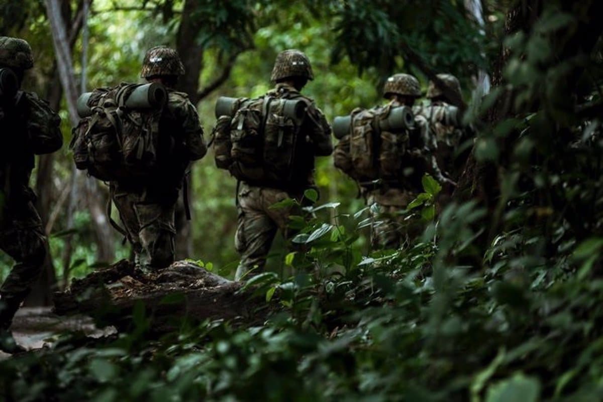 Colombian soldiers in the jungle. File photo courtesy of the Colombian Ministry for Defense.