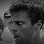 Leopoldo Lopez before being arrested in 2014 after organizing violent demonstration to oust President Maduro. File photo.