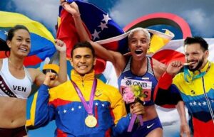 Venezuela has 44 athletes qualified for the Tokyo Olympics and some of them hare real chances of winning a gold medal. File photo.