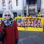 Hollander, during Amnesty International's rally for Human Rights Day © Amnesty International