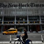 he New York Times headquarters. File photo.