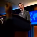 US Department of State spokesperson Ned Price. Photo courtesy of RedRadioVE.