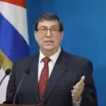 Foreign Affairs Minister of Cuba, Bruno Rodríguez. (Photo: Reuters).