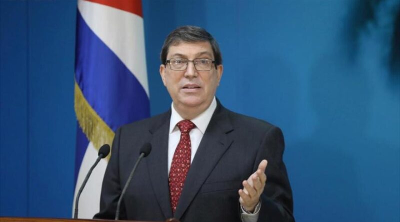 Foreign Affairs Minister of Cuba, Bruno Rodríguez. (Photo: Reuters).