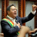Bolivian President Luis Arce. File photo.