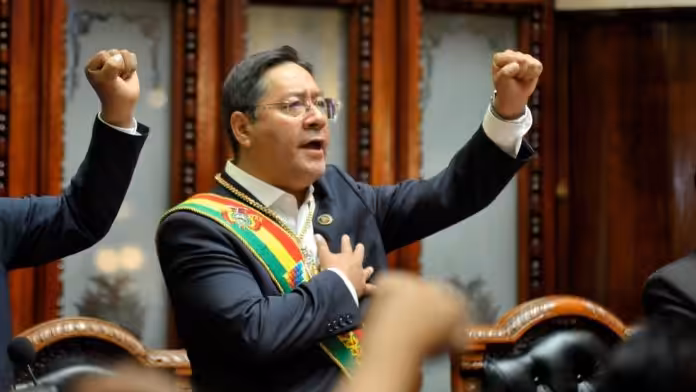 Bolivian President Luis Arce. File photo.