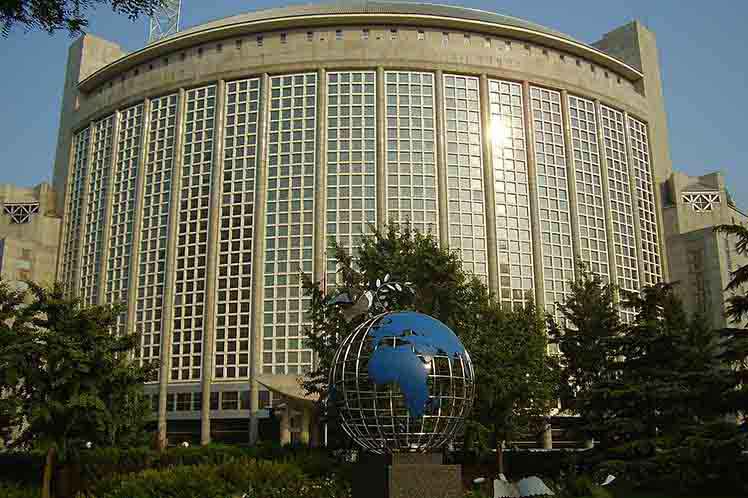 Headquarters of the Chinese Ministry for Foreign Affairs in Beijing. File photo.