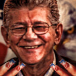 Henry Ramos Allup and the US pulling the strings. Photo courtesy of Twitter/ @ernesto_cazal.